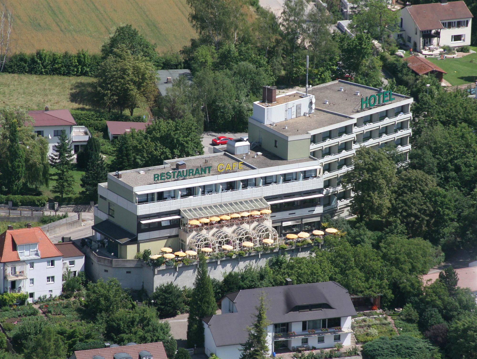 Hotel Am Drechselsgarten Ansbach Exterior photo
